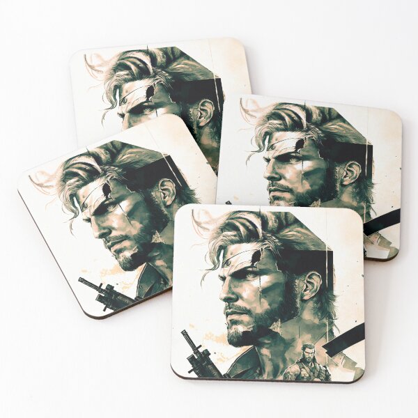 Item preview, futuristic soldier with metal gear inspired eye patch designed and sold by Paraverse.