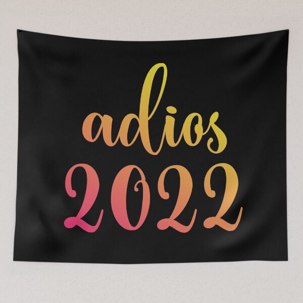 Item preview, Adios 2022 año - spanish greetings - Goodbye 2022 designed and sold by ALLURE-minimal.