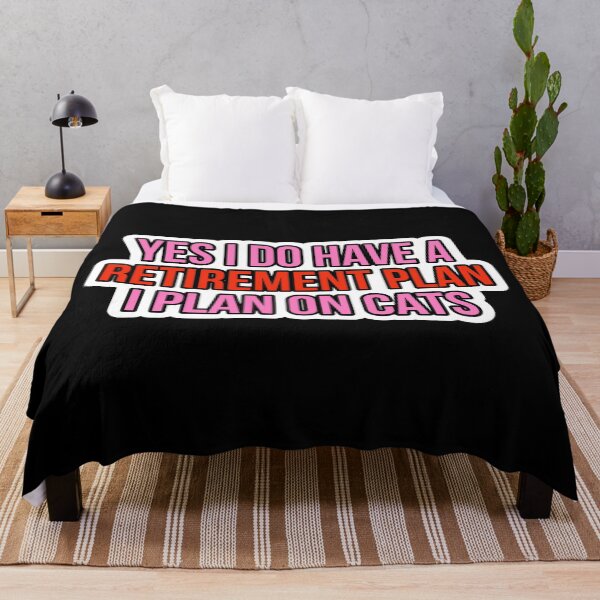 Item preview, yes i do have a retirement plan i plan on cats designed and sold by Laura-stbr.