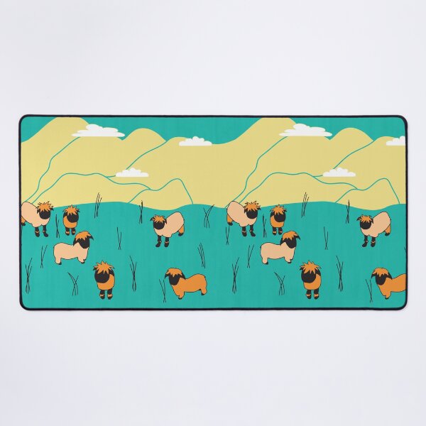 Item preview, Blacknose Swiss Sheep Aqua and orange designed and sold by DannysReRemodel.