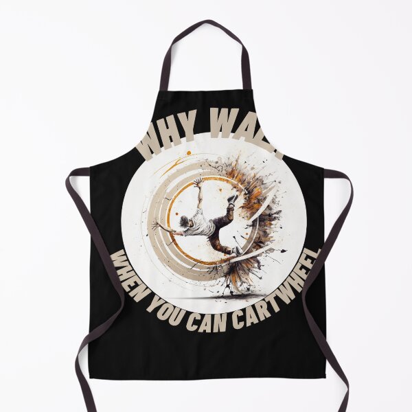 Item preview, Colorful Why Walk When You Can Cartwheel designed and sold by TheCreativeFab.