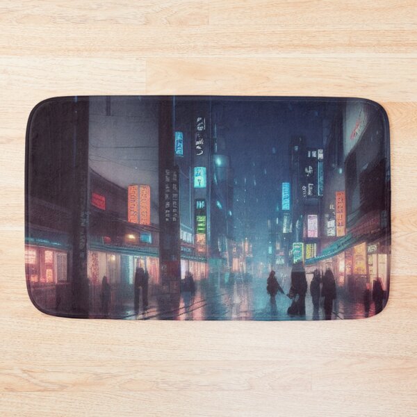 Item preview, Raining in Sendai Japan - Lofi Vibe designed and sold by DesignerKin.