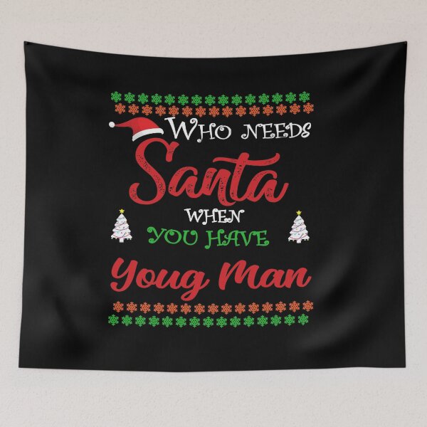Item preview, Who needs Santa When You Have Yong Man designed and sold by diixtarshop.