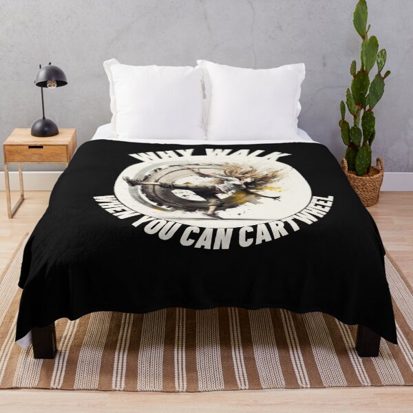 Item preview, Women Why Walk When You Can Cartwheel designed and sold by TheCreativeFab.