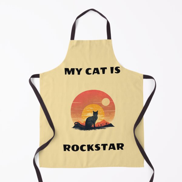 Aperçu de l'œuvre Mon chat est une rockstar créée et vendue par The-Artful-Eye.