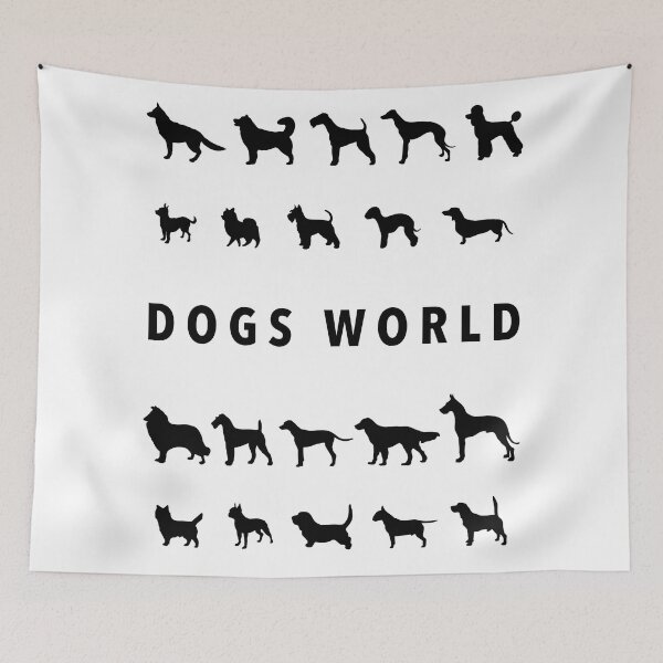 Item preview, Dogs world pattern | Cute Dogs Design for dog lovers designed and sold by Giovanni-c.