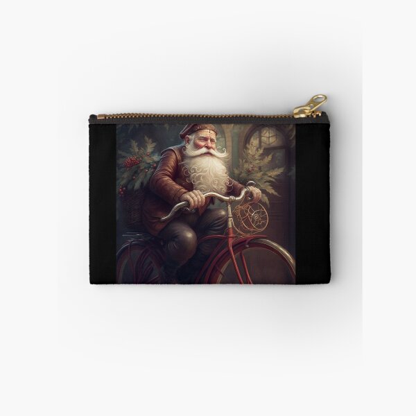 Item preview, Santa Claus Riding a Bike 21 designed and sold by CadenceArt.