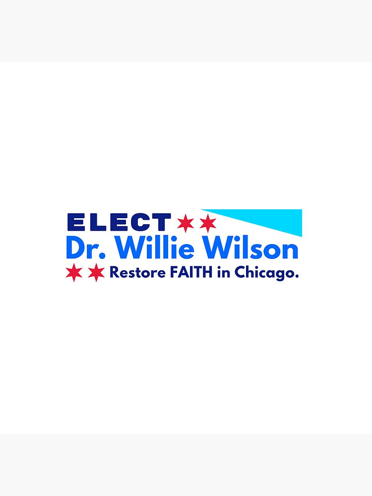 Elect Dr. Willie Wilson Pin for Sale by WigPuff