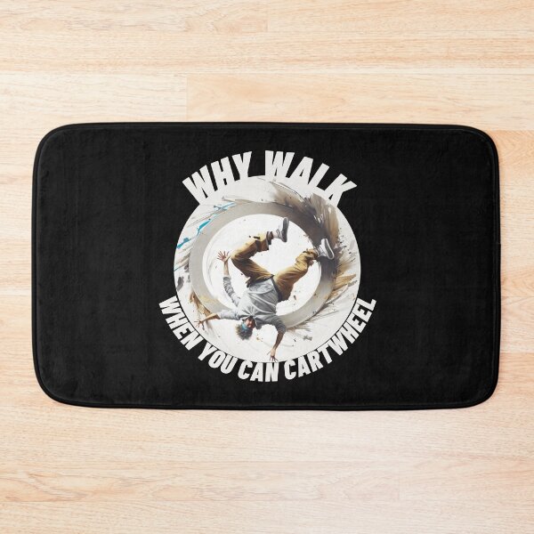 Item preview, Men Why Walk When You Can Cartwheel designed and sold by TheCreativeFab.