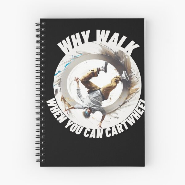 Item preview, Men Why Walk When You Can Cartwheel designed and sold by TheCreativeFab.