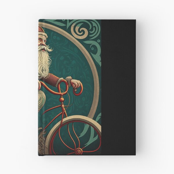 Item preview, Santa Claus Riding a Bike 22 designed and sold by CadenceArt.