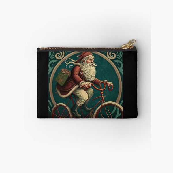 Item preview, Santa Claus Riding a Bike 22 designed and sold by CadenceArt.