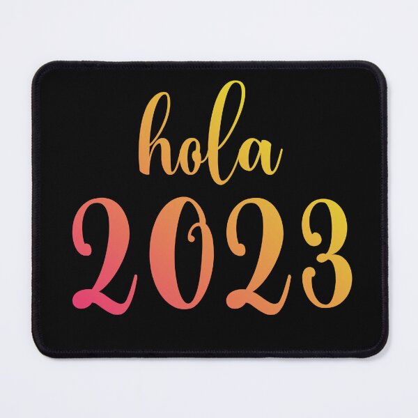 Item preview, Hola 2023 año - spanish greetings - Hello 2023 Welcome 2023 designed and sold by ALLURE-minimal.