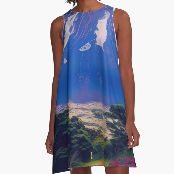 Mount Taranaki New Plymouth Art A-Line Dress