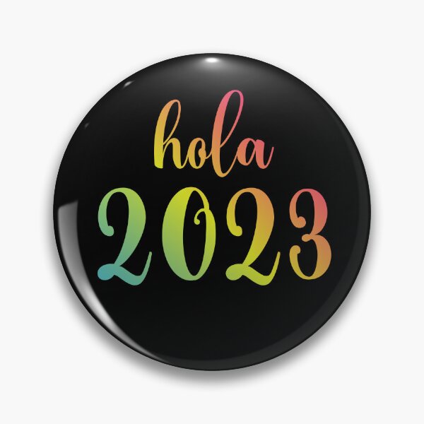 Item preview, Hola 2023 año - spanish greetings - Hello 2023 Welcome 2023 designed and sold by ALLURE-minimal.