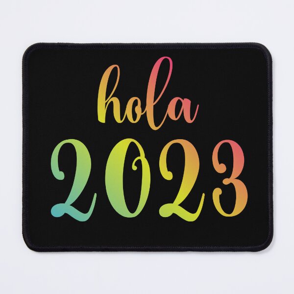 Item preview, Hola 2023 año - spanish greetings - Hello 2023 Welcome 2023 designed and sold by ALLURE-minimal.