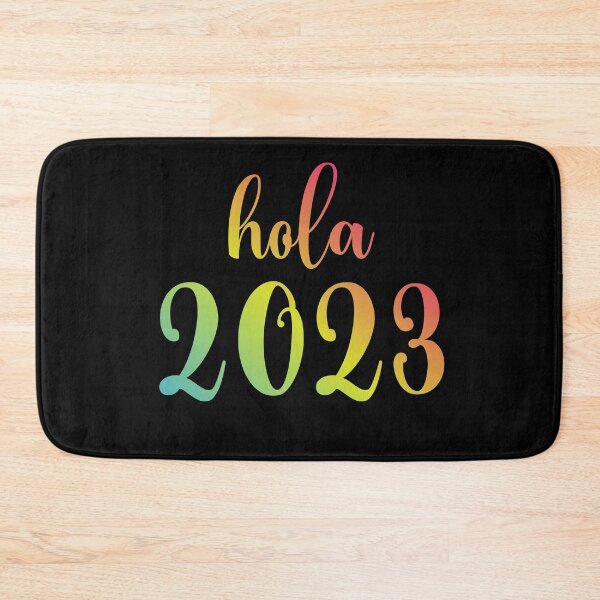 Item preview, Hola 2023 año - spanish greetings - Hello 2023 Welcome 2023 designed and sold by ALLURE-minimal.