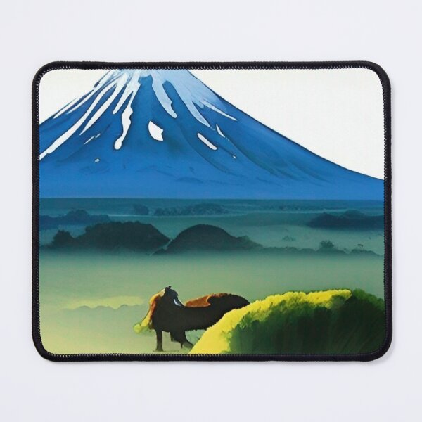Item preview, Mount Taranaki Watercolor Painting designed and sold by Places On Earth.