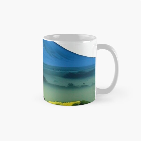 Item preview, Mount Taranaki Watercolor Painting designed and sold by Places On Earth.