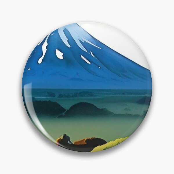 Item preview, Mount Taranaki Watercolor Painting designed and sold by Places On Earth.