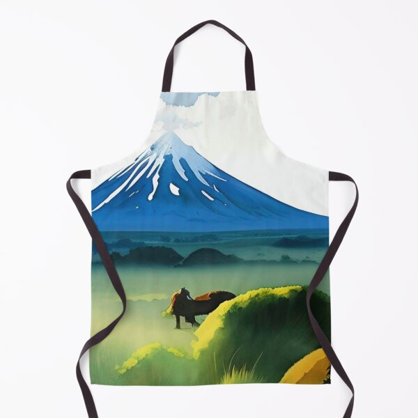 Item preview, Mount Taranaki Watercolor Painting designed and sold by Places On Earth.
