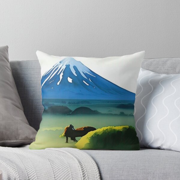 Item preview, Mount Taranaki Watercolor Painting designed and sold by Places On Earth.
