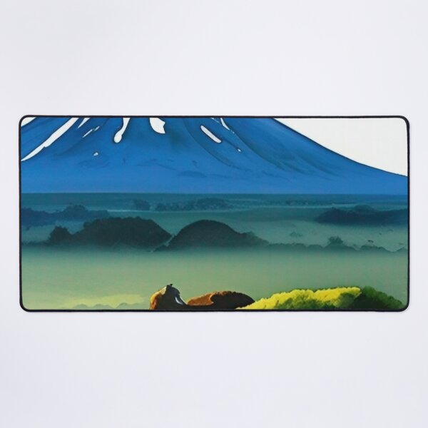 Item preview, Mount Taranaki Watercolor Painting designed and sold by Places On Earth.
