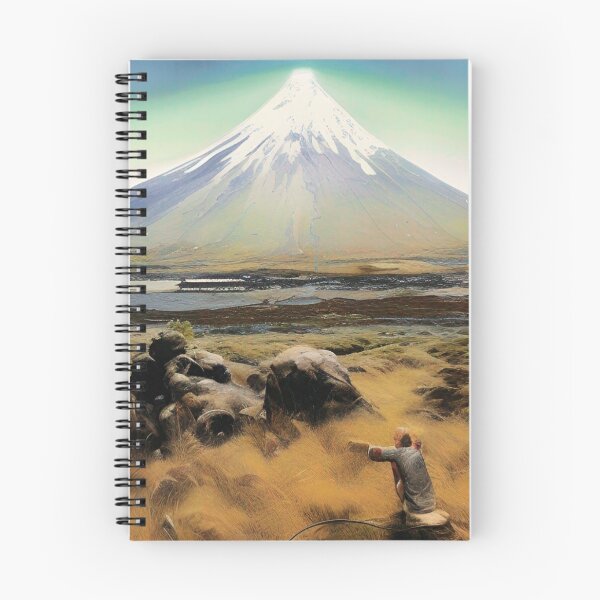Item preview, Mount Taranaki Painting designed and sold by Places On Earth.