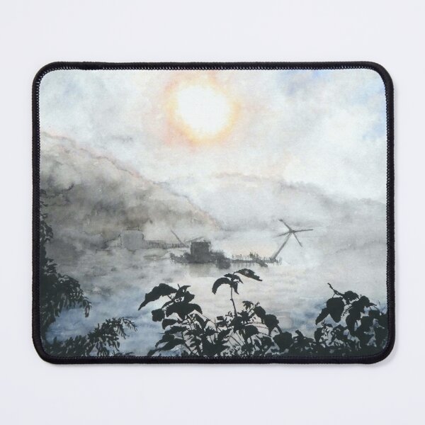 Item preview, Mist over Sun Moon Lake designed and sold by LoveJingle.