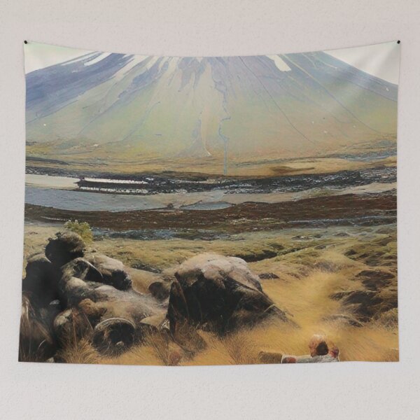 Item preview, Mount Taranaki Painting designed and sold by Places On Earth.