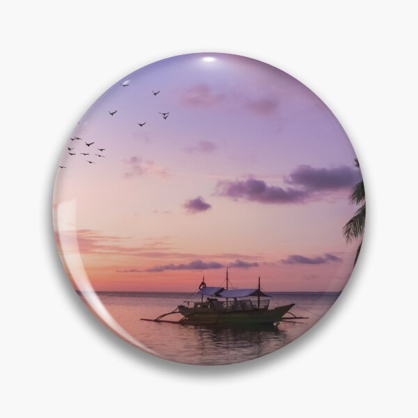 Item preview, Balabac, Philippines, Purple Ocean Sunset designed and sold by newburyboutique.