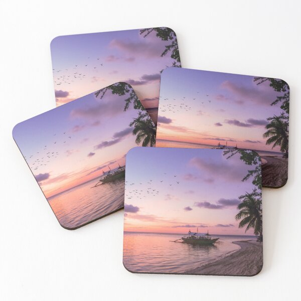 Item preview, Balabac, Philippines, Purple Ocean Sunset designed and sold by newburyboutique.