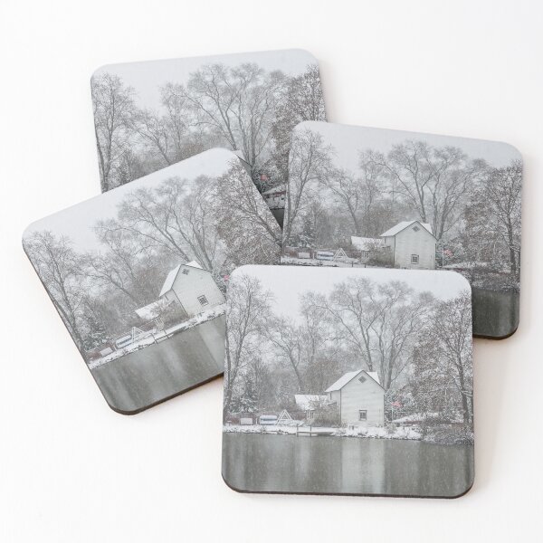 Item preview, Lake Weamaconk Snow Scene designed and sold by AndyKazie.