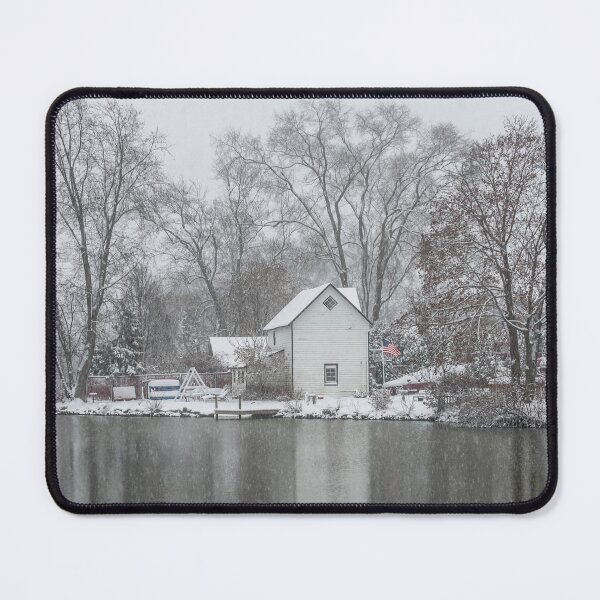 Item preview, Lake Weamaconk Snow Scene designed and sold by AndyKazie.