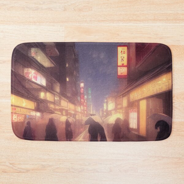 Item preview, Raining in Tokushima Japan - Lofi Vibe designed and sold by DesignerKin.