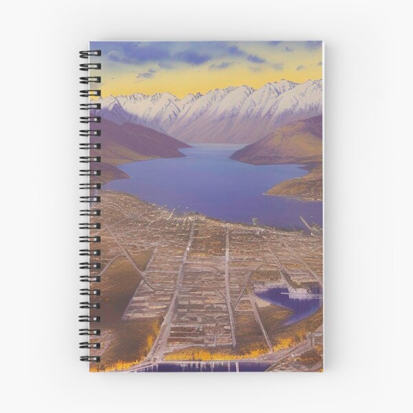 Item preview, Queenstown Painting designed and sold by Places On Earth.