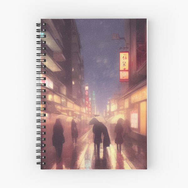 Item preview, Raining in Tokushima Japan - Lofi Vibe designed and sold by DesignerKin.