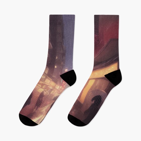 Item preview, Raining in Tokushima Japan - Lofi Vibe designed and sold by DesignerKin.
