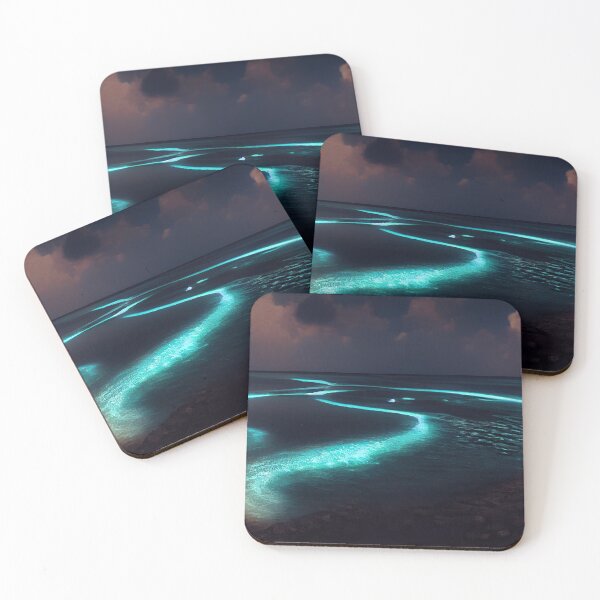 Item preview, Bioluminescent Shore, Maldives designed and sold by DSAHART.