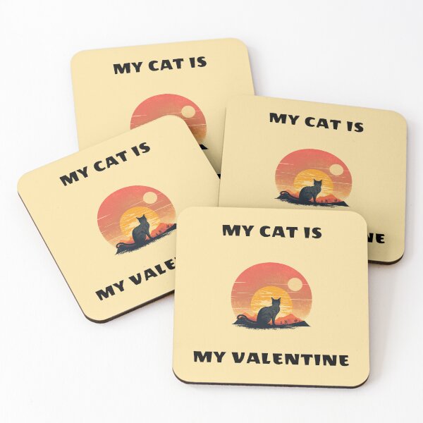 Item preview, My cat is my valentine designed and sold by The-Artful-Eye.
