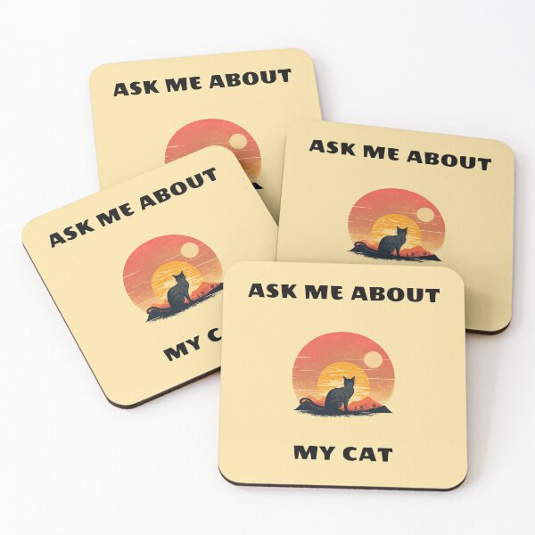 Item preview, Ask me about my cat designed and sold by The-Artful-Eye.