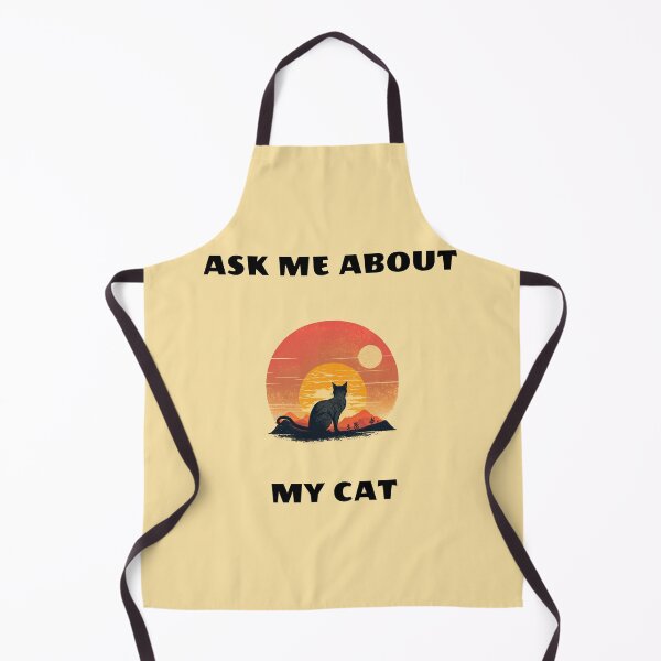 Aperçu de l'œuvre Posez-moi des questions sur mon chat créée et vendue par The-Artful-Eye.