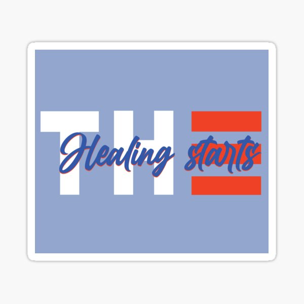 Healing Starts with America Sticker