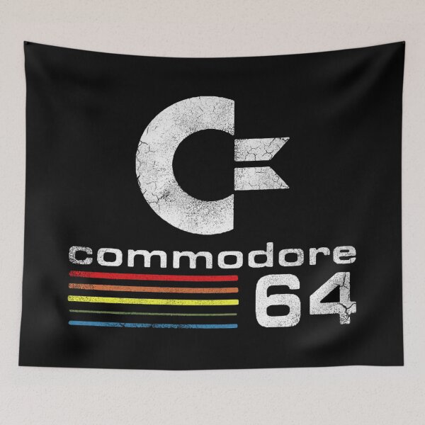 Item preview, Retro Commodore Logo designed and sold by Lone Wolves.
