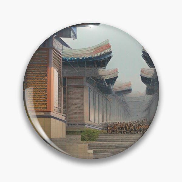Item preview, Village North Korea Art designed and sold by Places On Earth.