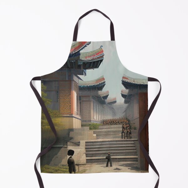 Item preview, Village North Korea Art designed and sold by Places On Earth.