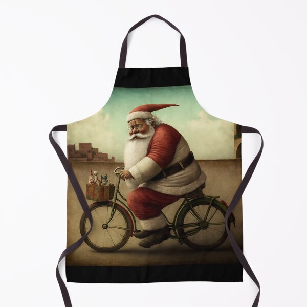 Item preview, Santa Claus Riding a Bike 29 designed and sold by CadenceArt.
