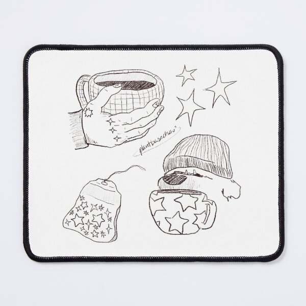 Item preview, cafe doodles designed and sold by plantbasedsav.