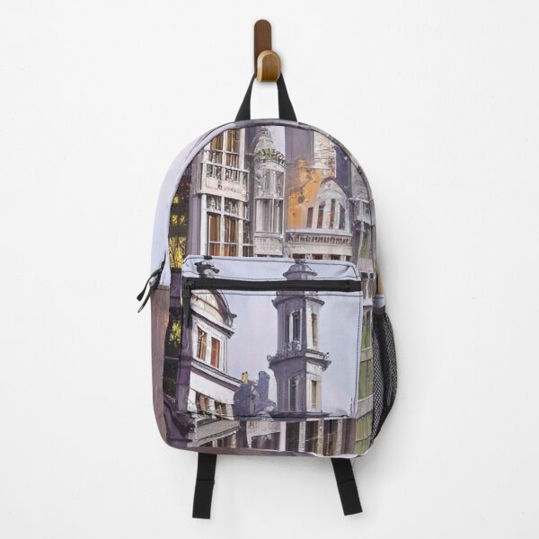 Item preview, Brussels Buildings Art designed and sold by Places On Earth.