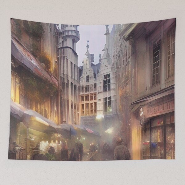 Item preview, Brussels Street designed and sold by Places On Earth.